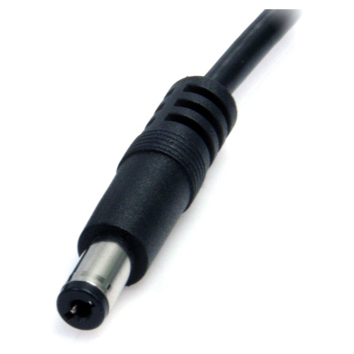 Startech Cable USB-A a conector DC coaxial tipo M 5,5mm 5V 2m Negro