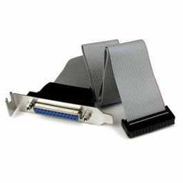 Startechcom Adaptador paralelo DB25 a IDC26 de perfil bajo