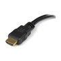 StarTech Adaptador HDMI Macho a DVI-D Hembra 0.20m Negro HDDVIMF8IN