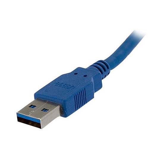 StarTech Cable de Extensión USB 3.2 Gen 1 SuperSpeed de 1 m, Macho a Hembra, Azul