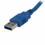 StarTech Cable de Extensión USB 3.2 Gen 1 SuperSpeed de 1 m, Macho a Hembra, Azul
