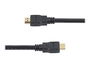 StarTech.com Cable HDMI 2.0 de Alta Velocidad 5m, 4K @ 60Hz, 18 Gbps, HDR, Ethernet, 28AWG, Audio 3D, Negro, Compatible con Consolas, Proyectores, TV