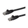 Startech Cable de Red Ethernet RJ45 Cat6 UTP 1 Metro Negro N6PATC1MBK