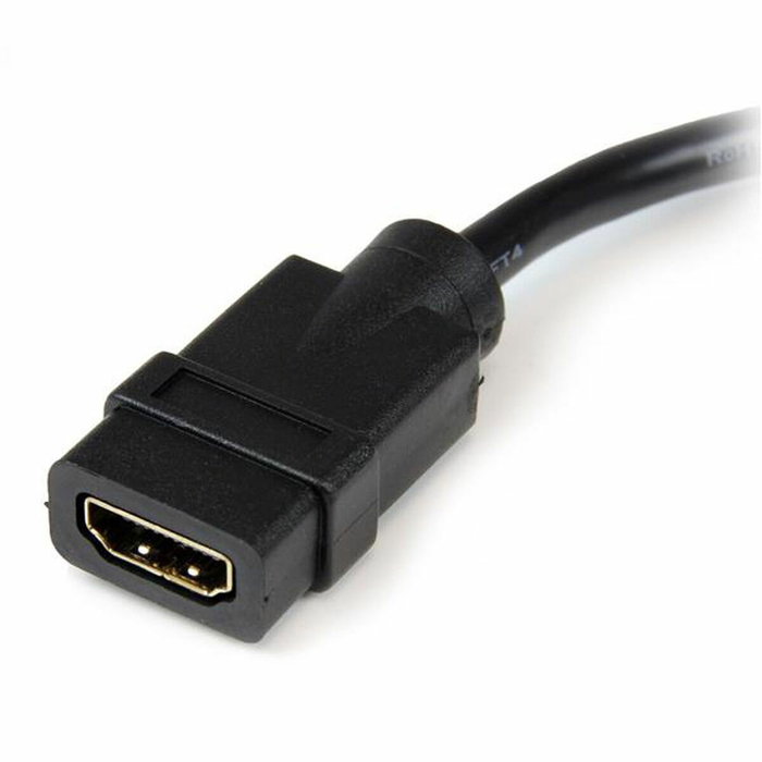 StarTech.com Adaptador de vídeo HDMI a DVI-D, 20 cm, Negro