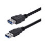 StarTech Cable de Extensión USB 3.2 Gen 1 de 1 m, Negro