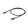StarTech Cable de Extensión USB 3.2 Gen 1 de 1 m, Negro