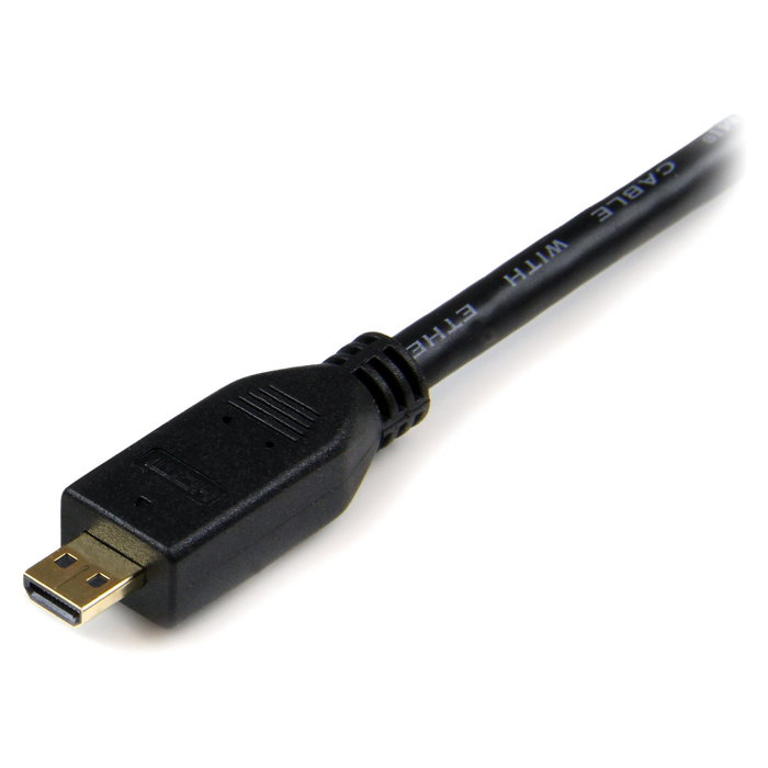 StarTech Cable Micro HDMI a HDMI de 3m con Ethernet, Negro StarTech Cable Micro HDMI a HDMI de 3m con Ethernet, Negro