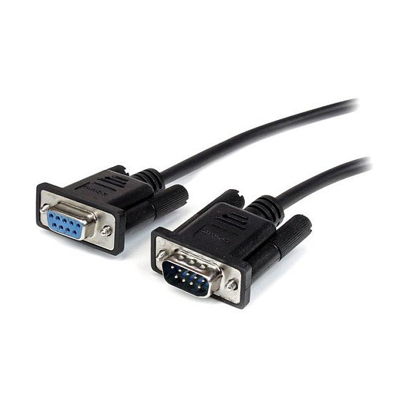 StarTech.com Cable de Extensión Serie RS232 DB9 Macho a Hembra 1m Negro StarTech.com Cable de Extensión Serie RS232 DB9 Macho a Hembra 1m Negro