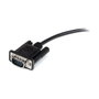 StarTech Cable Serie RS232 DB9 Macho a Hembra 3m Negro Straight Through