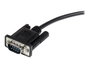 StarTech Cable de Extensión Serie RS232 DB9 Macho a Hembra 50 cm - Cable Alargador Blindado 28 AWG para Conexiones Estables