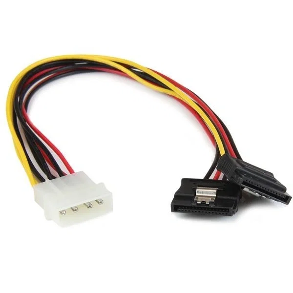StarTech.com Adaptador Cable Divisor LP4 a Doble SATA 30cm con Pestillo Seguridad StarTech.com Adaptador Cable Divisor LP4 a Doble SATA 30cm con Pestillo Seguridad