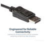 StarTech.com Adaptador de vídeo activo DisplayPort a DVI-D Dual Link DP2DVID2 Negro