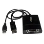StarTech.com Adaptador de vídeo activo DisplayPort a DVI-D Dual Link DP2DVID2 Negro