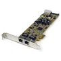 StarTech.com ST2000PEXPSE Tarjeta de Red PoE/PSE Gigabit Ethernet con 2 Puertos RJ45