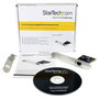 StarTech.com Tarjeta de red ST1000SPEX2 con 1 puerto Gigabit Ethernet PCI Express