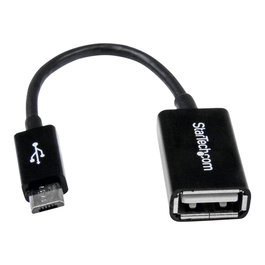 Cable Micro USB Startech UUSBOTG USB A Micro USB B Negro