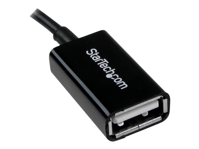 Cable Micro USB Startech UUSBOTG USB A Micro USB B Negro Cable Micro USB Startech UUSBOTG USB A Micro USB B Negro
