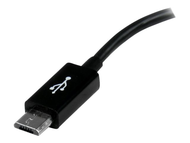 Cable Micro USB Startech UUSBOTG USB A Micro USB B Negro Cable Micro USB Startech UUSBOTG USB A Micro USB B Negro