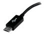 Cable Micro USB Startech UUSBOTG USB A Micro USB B Negro