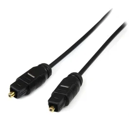 StarTech Cable Audio Digital Óptico Toslink SPDIF Macho-Macho 4.6m Fibra Óptica Conectores Dorados Negro