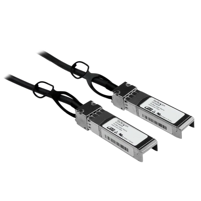 StarTech.com Cable Twinax Direct Attach 3m SFP+ a SFP+ 10G Compatible Cisco SFP-H10GB-CU3M DAC Cobre Pasivo 10GbE 10Gbps Firepower ASR920 ASR9000 StarTech.com Cable Twinax Direct Attach 3m SFP+ a SFP+ 10G Compatible Cisco SFP-H10GB-CU3M DAC Cobre Pasivo 10GbE 10Gbps Firepower ASR920 ASR9000