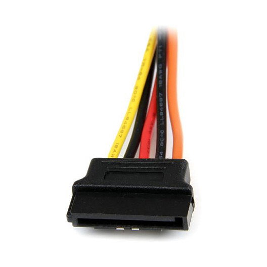Startech Cable Divisor de Alimentación SATA PYO2LSATA 1 Macho a 2 Hembra 0,15m