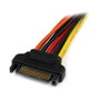 Startech Cable Divisor de Alimentación SATA PYO2LSATA 1 Macho a 2 Hembra 0,15m
