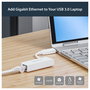 StarTech Adaptador de Red USB 3.0 a Gigabit Ethernet 1 Puerto, NIC Externa, RJ45, 10/100/1000 Mbps, Compatible con Windows, Mac, Linux, AX88179