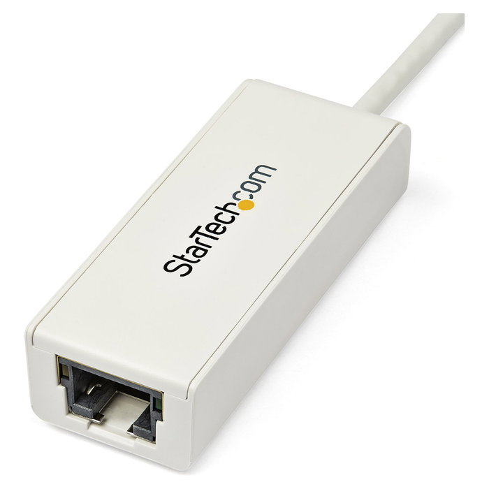 StarTech Adaptador de Red USB 3.0 a Gigabit Ethernet 1 Puerto, NIC Externa, RJ45, 10/100/1000 Mbps, Compatible con Windows, Mac, Linux, AX88179