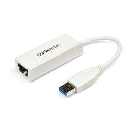 Startechcom Adaptador USB 3.0 a Ethernet Gigabit RJ45 NIC Externa USB31000SW