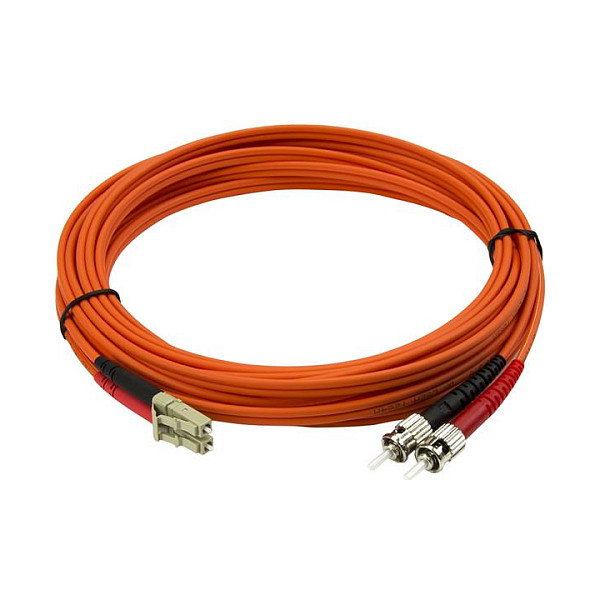 Startech Cable de Fibra Óptica Multimodo 5m LC-ST Rojo Startech Cable de Fibra Óptica Multimodo 5m LC-ST Rojo