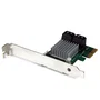 StarTech.com Tarjeta Controladora PCI Express 2.0 de 4 Puertos SATA III de 6Gbps RAID con HyperDuo para SSD