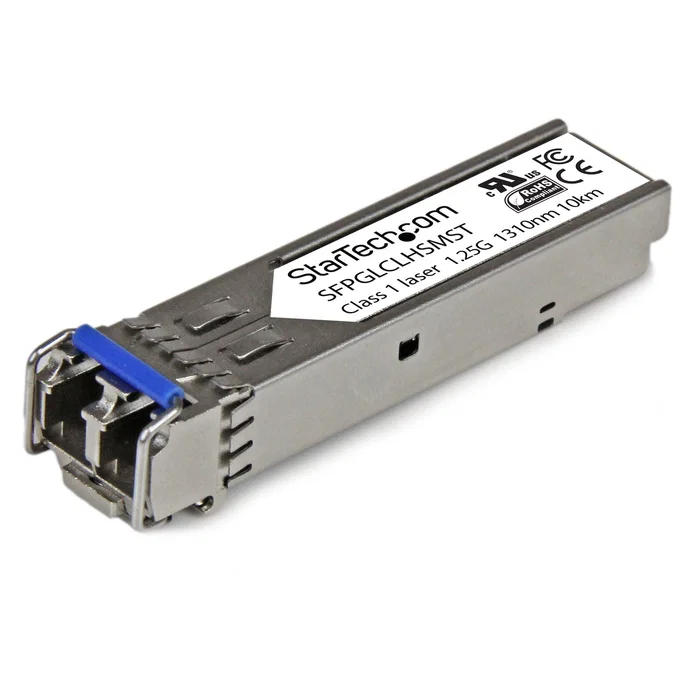 StarTech Módulo transceptor SFP Gigabit de fibra óptica compatible con Cisco GLC-LH-SM StarTech Módulo transceptor SFP Gigabit de fibra óptica compatible con Cisco GLC-LH-SM