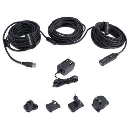StarTech.com Cable de Extensión USB 2.0 Activo 15m USB A Macho a Hembra, Negro