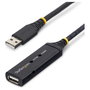 StarTech.com Cable de Extensión USB 2.0 Activo 15m USB A Macho a Hembra, Negro