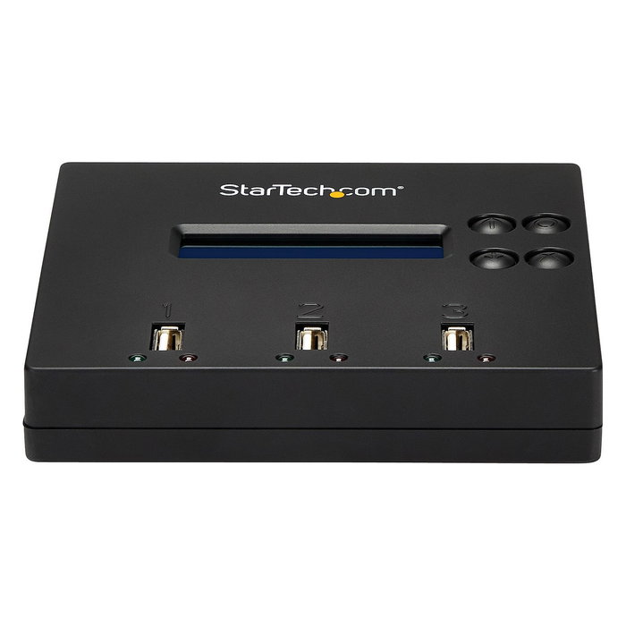 StarTech.com USBDUP12 Duplicador y Borrador de Unidades USB 1:2 Azul