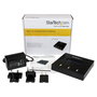 StarTech.com USBDUP12 Duplicador y Borrador de Unidades USB 1:2 Azul