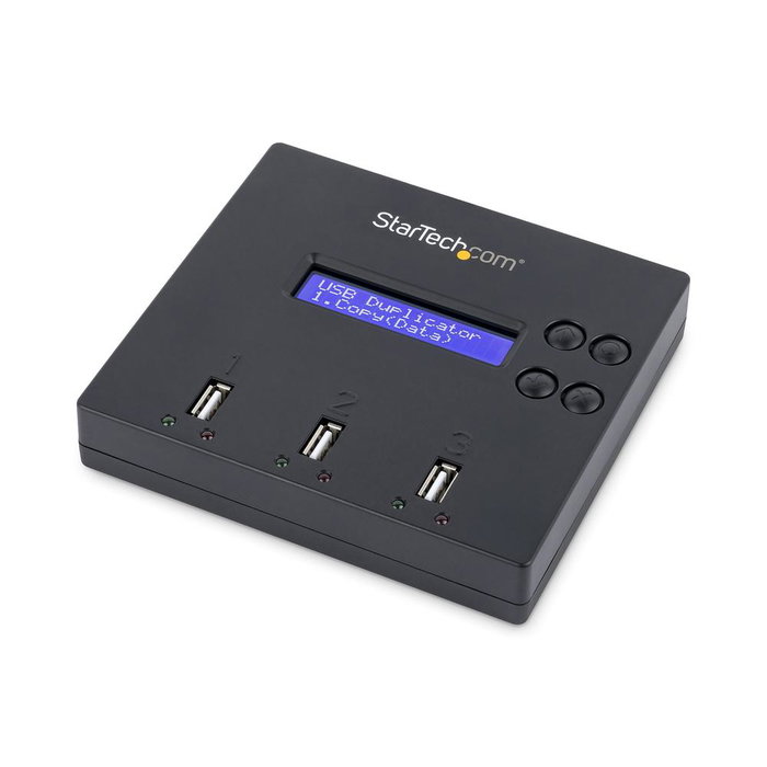 StarTech.com USBDUP12 Duplicador y Borrador Autónomo de Memorias USB 1:2