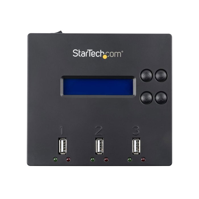 StarTech.com USBDUP12 Duplicador y Borrador Autónomo de Memorias USB 1:2