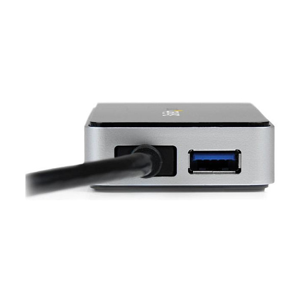 StarTech.com USB32HDEH Adaptador de vídeo USB 3.0 a HDMI con Hub USB Negro