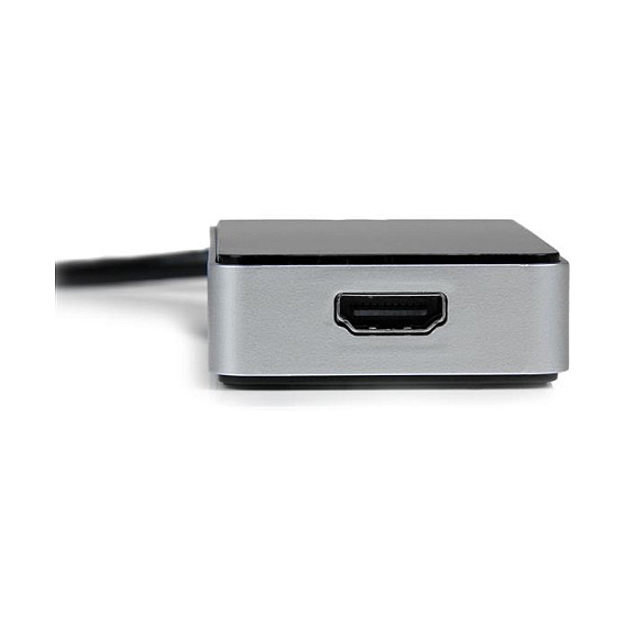 StarTech.com USB32HDEH Adaptador de vídeo USB 3.0 a HDMI con Hub USB Negro