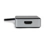 StarTech.com USB32HDEH Adaptador de vídeo USB 3.0 a HDMI con Hub USB Negro