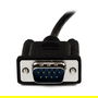 StarTech Cable Serial RS232 Null Modem DB9 F/M 1 Metro Negro