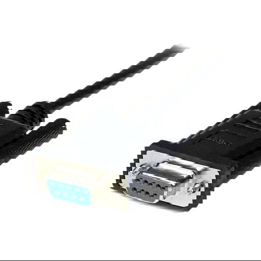 StarTech Cable Serial RS232 Null Modem DB9 F/M 1 Metro Negro