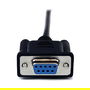 StarTech Cable Serial RS232 Null Modem DB9 F/M 1 Metro Negro