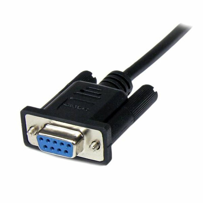StarTech.com Cable Serie DB9 Hembra a Macho de 2m - Negro StarTech.com Cable Serie DB9 Hembra a Macho de 2m - Negro