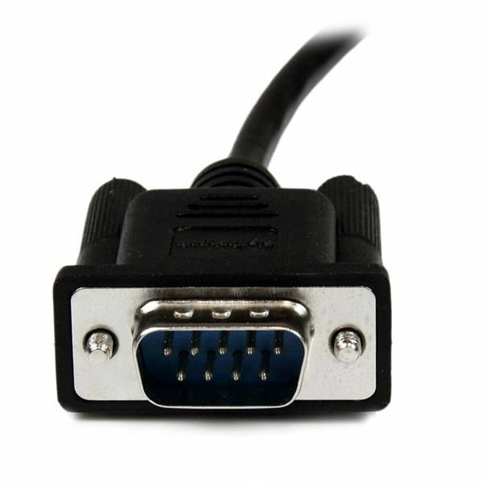 StarTech.com Cable Serie DB9 Hembra a Macho de 2m - Negro StarTech.com Cable Serie DB9 Hembra a Macho de 2m - Negro