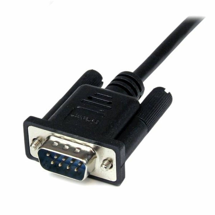 StarTech.com Cable Serie DB9 Hembra a Macho de 2m - Negro StarTech.com Cable Serie DB9 Hembra a Macho de 2m - Negro