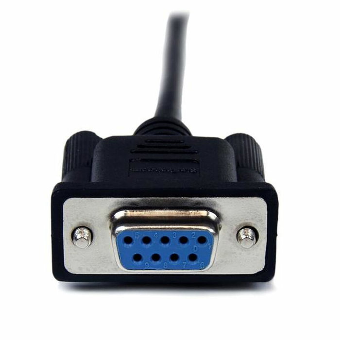 StarTech.com Cable Serie DB9 Hembra a Macho de 2m - Negro StarTech.com Cable Serie DB9 Hembra a Macho de 2m - Negro