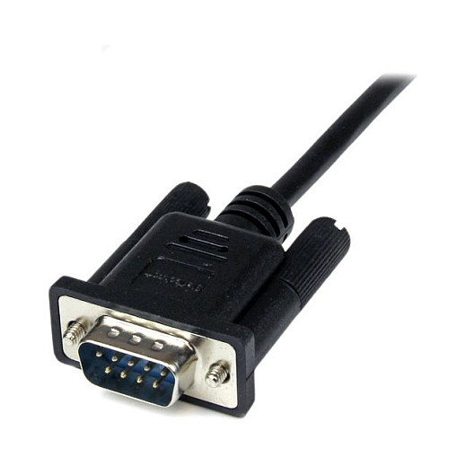StarTech.com Cable Serie DB9 Hembra a Macho de 2m - Negro StarTech.com Cable Serie DB9 Hembra a Macho de 2m - Negro